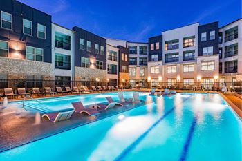 Resort-style pool