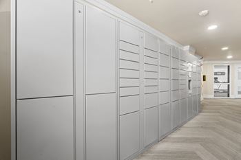 Secure package lockers