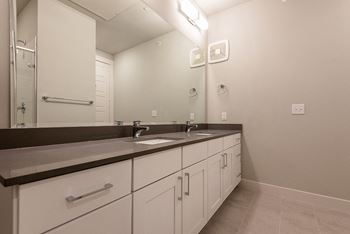 Double vanity sink