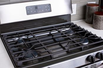 Gas ranges in townhomes