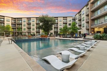 Resort-style pool