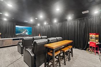 Private cinema movie theater
