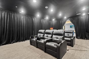 Private cinema movie theater