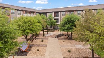 Two courtyards
