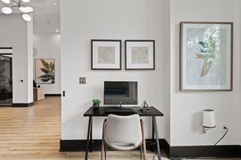 Coworking lounge