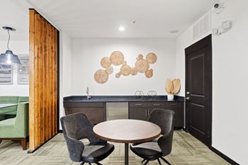 Coworking lounge