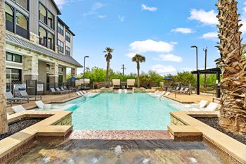 Resort-style pool