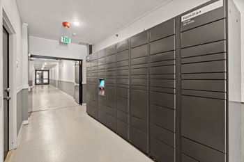 Secure package lockers