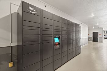 Secure package lockers