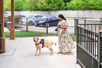 Gated pet park