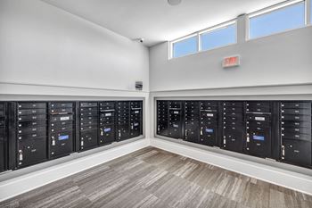 Secure package lockers