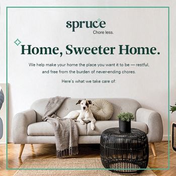 Lifestyle services provided by spruce