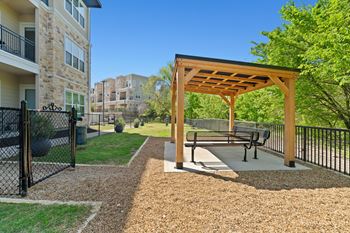 Gated dog park