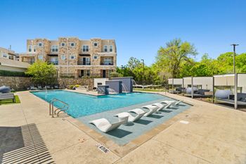 Resort-style pool