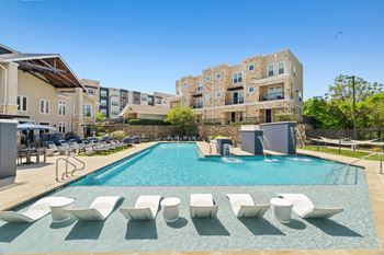 Resort-style pool