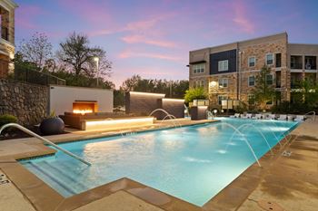 Resort-style pool