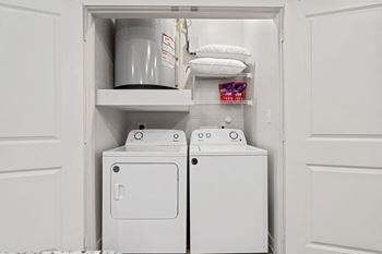 In-home washer and dryer*