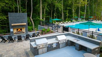 Community grills & gazebo