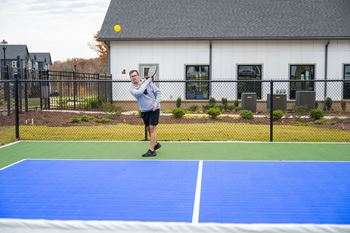 Pickleball court