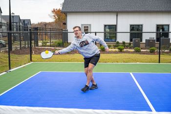 Pickleball court