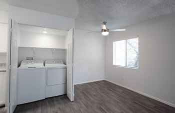 Full-size washer and dryer*