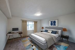 Eugene apartment for rent - PattersonTower_Eugene_OR_Bedroom1