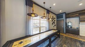 Brookfield apartment for rent - Spacious recreation room with shuffle board and a snack bar.