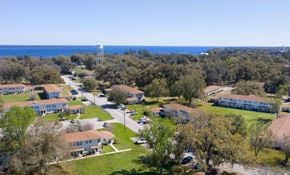 Green Cove Springs apartment for rent - an aerial view of a neighborhood with houses and trees
