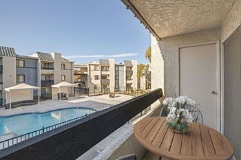 Private patio & balcony options