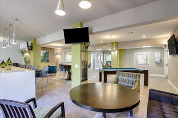 Private resident clubhouse