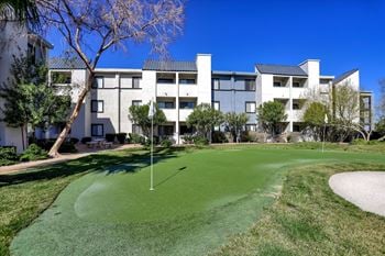 On-site putting green