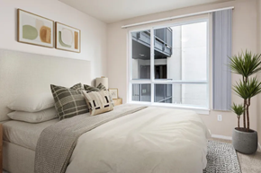 San Diego apartment for rent - a bedroom with a bed