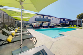 Rowland Heights apartment for rent - an umbrella covering a chair