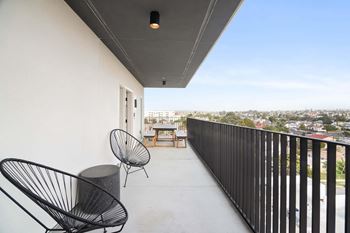 Private terraces/balconies in select apartments*
