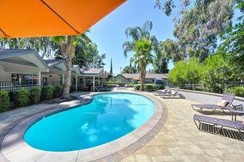 Enjoy not one, but two refreshing pools
