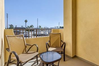 Private patio