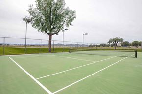 Hemet apartment for rent - The Tennis and/or Pickleball court.