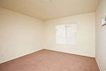 Vista apartment for rent - the spacious living room of a home with carpet and a window