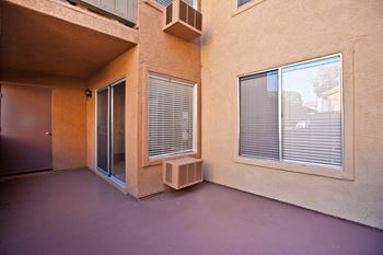 Large private patio or balcony option