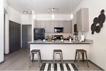 Gainesville apartment for rent - Kitchen at The Liberty Lofts, Gainesville, Texas