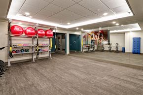 Columbus apartment for rent - 24/7 fitness center and yoga room at 985 High Apartments, Columbus, OH, 43201
