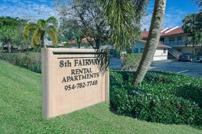 Deerfield Beach apartment for rent - Sign of 8th Fairway Apartments