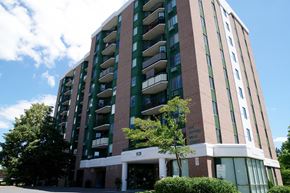 Kingston apartment for rent - an apartment building on the corner of a street