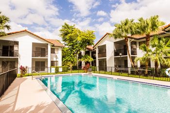 2 Pools with tanning decks
