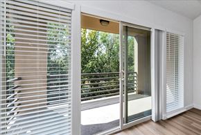 Boise apartment for rent - Balcony view at River Walk Apartments, Boise, ID, 83702
