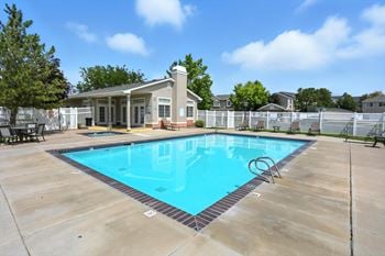 Sparkling pool