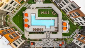 Billings apartment for rent - Aerial at Avenue C Apartments, Billings, MT