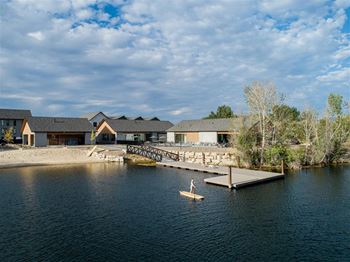 Breathtaking lake view from property