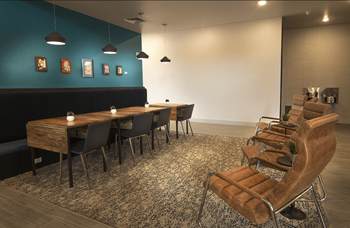 Coworking lounge