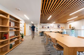 Modern coworking spaces